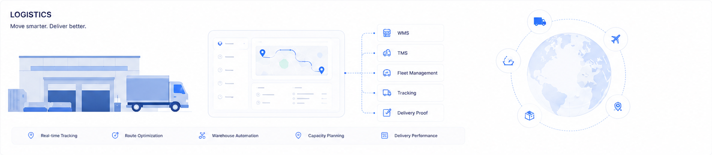 Logistics & Supply Chain illustration